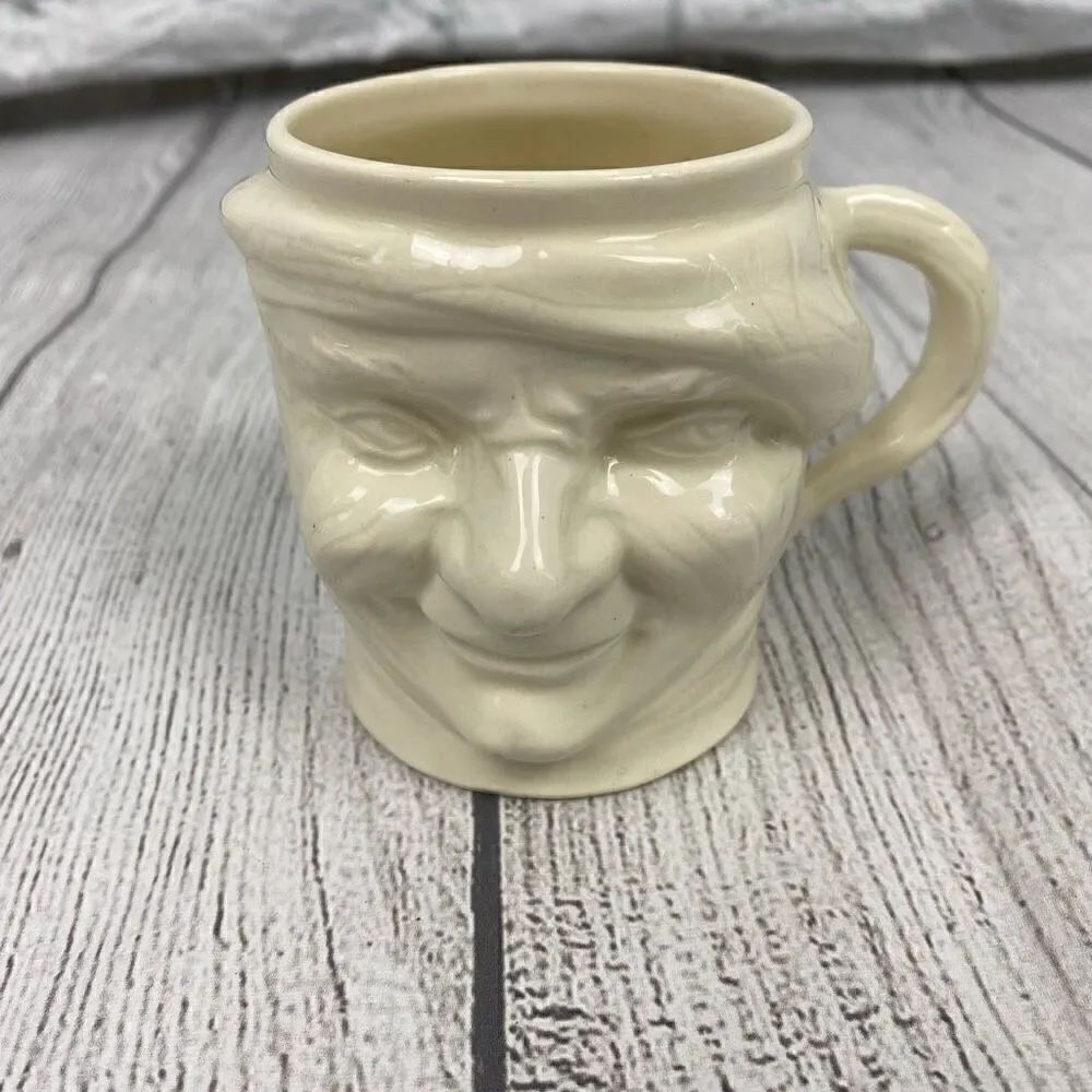 Jock face vintage ceramic coffee/tea mug